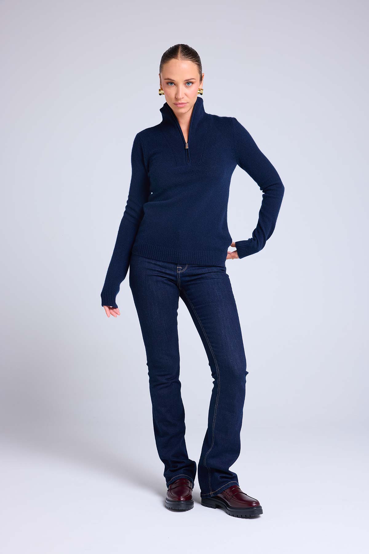 Emilie bleu marine