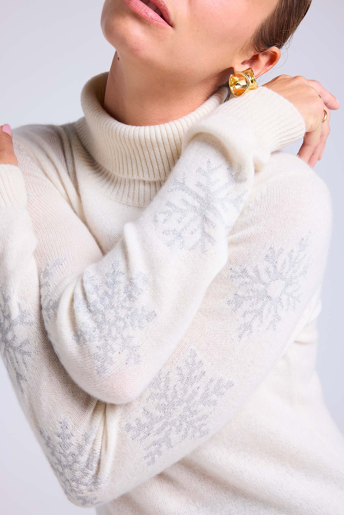 Flocon blanc argent – Image 9