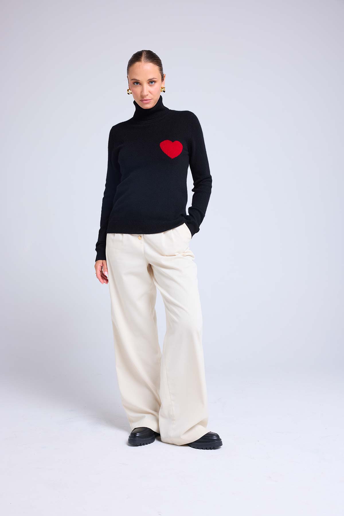 High Heart noir rouge