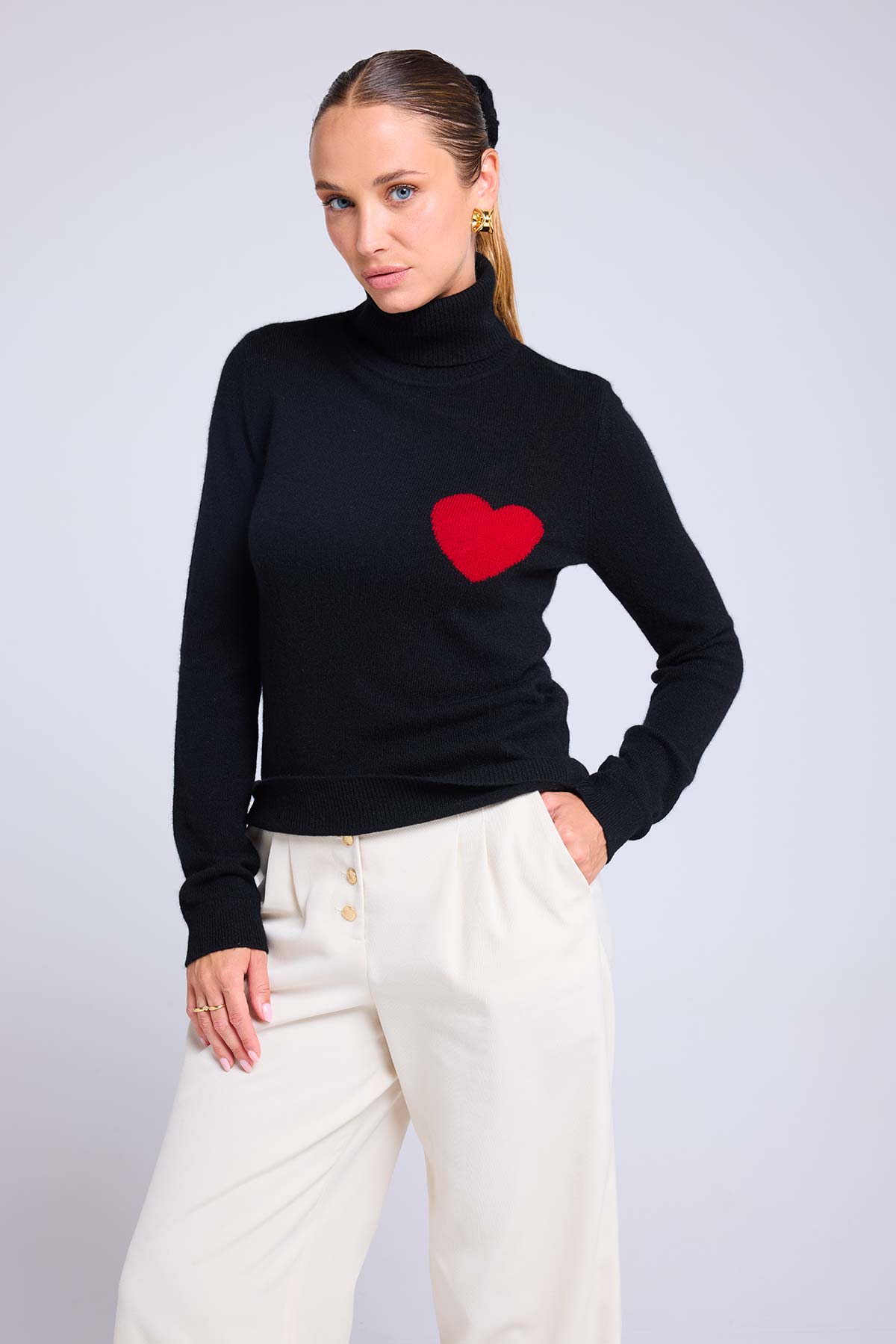 High Heart noir rouge