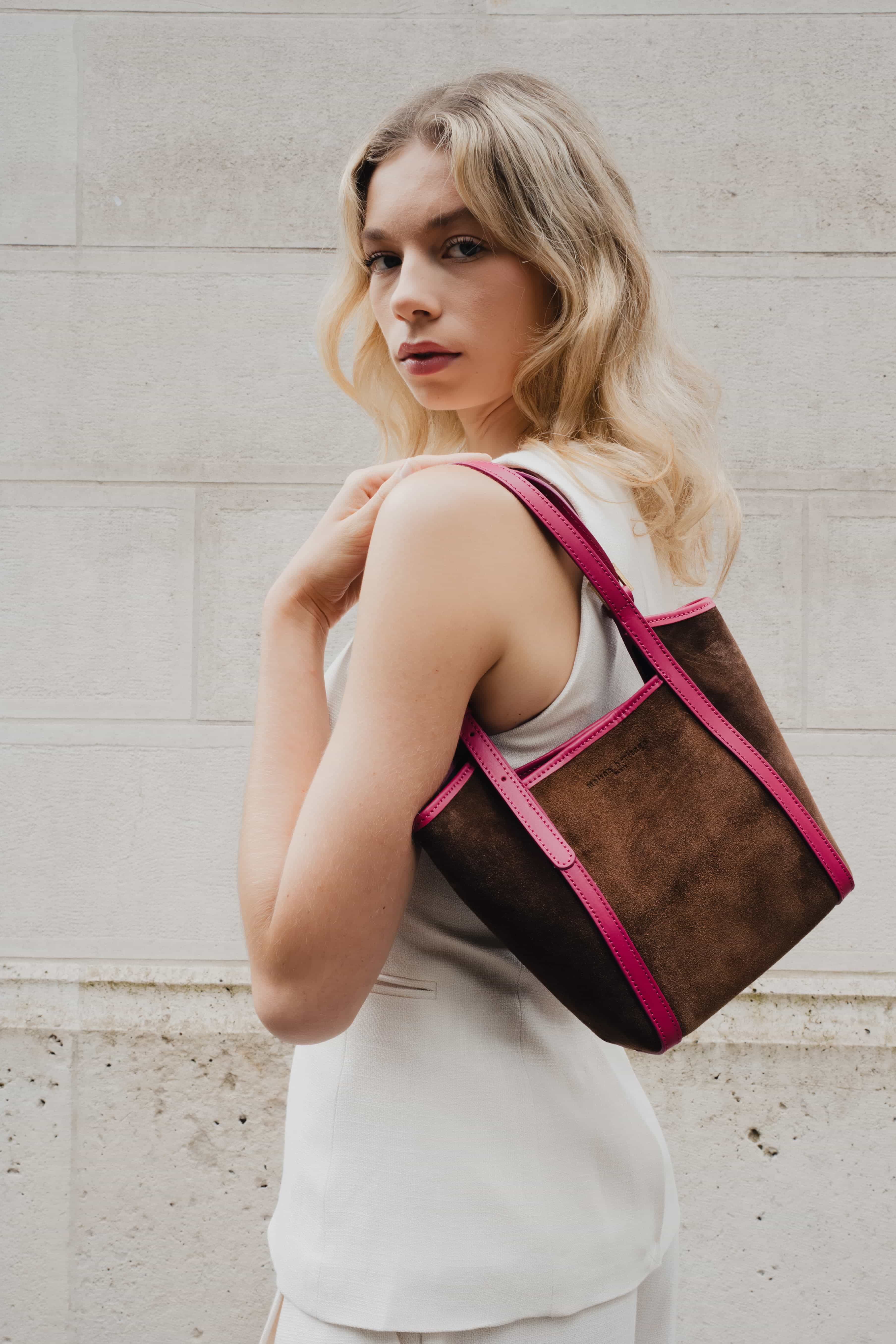 Olmo Fushia/ Marron