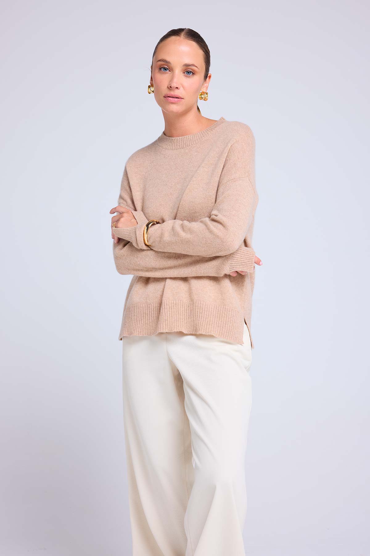 Romy beige crème