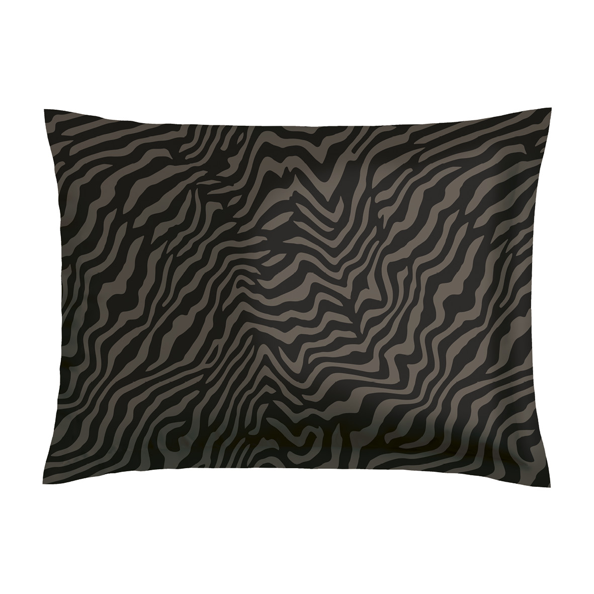 Set de 2 taies d'oreiller satin de coton Rêves zébrés – Image 5