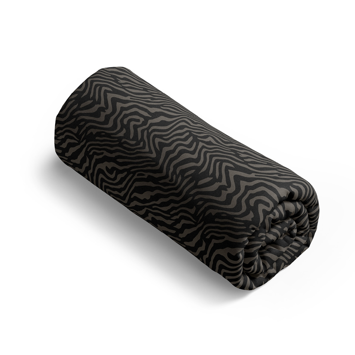 Drap-housse satin de coton Rêves zébrés