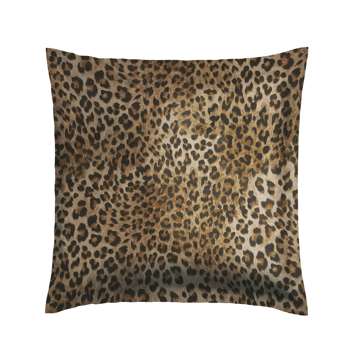 Set de 2 taies d'oreiller satin de coton Fantaisie féline