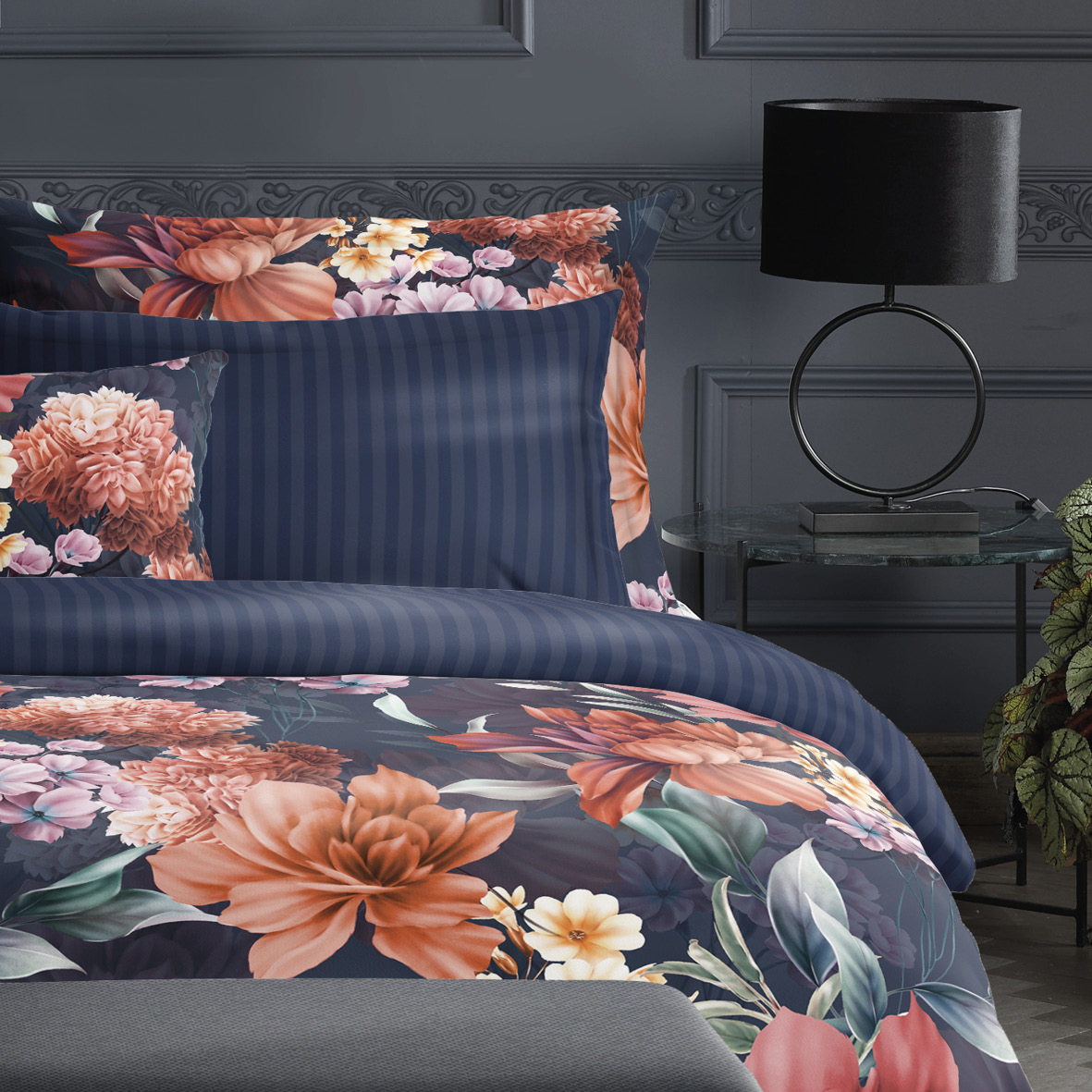 Set de 2 taies d'oreiller satin de coton Fleur de miel – Image 6