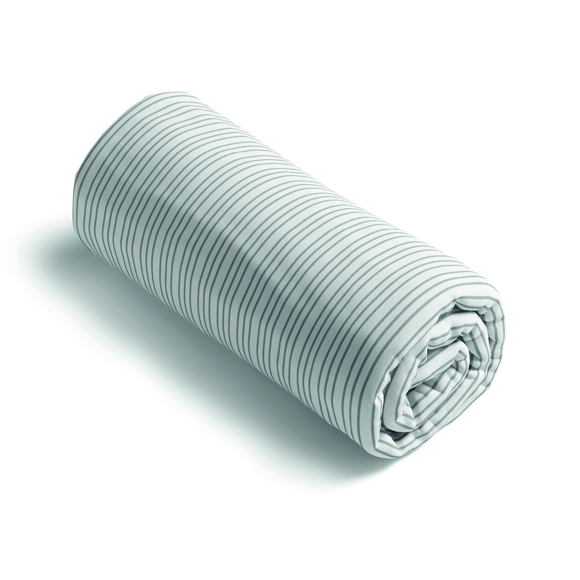 Drap-housse satin de coton Fleurs esquissées