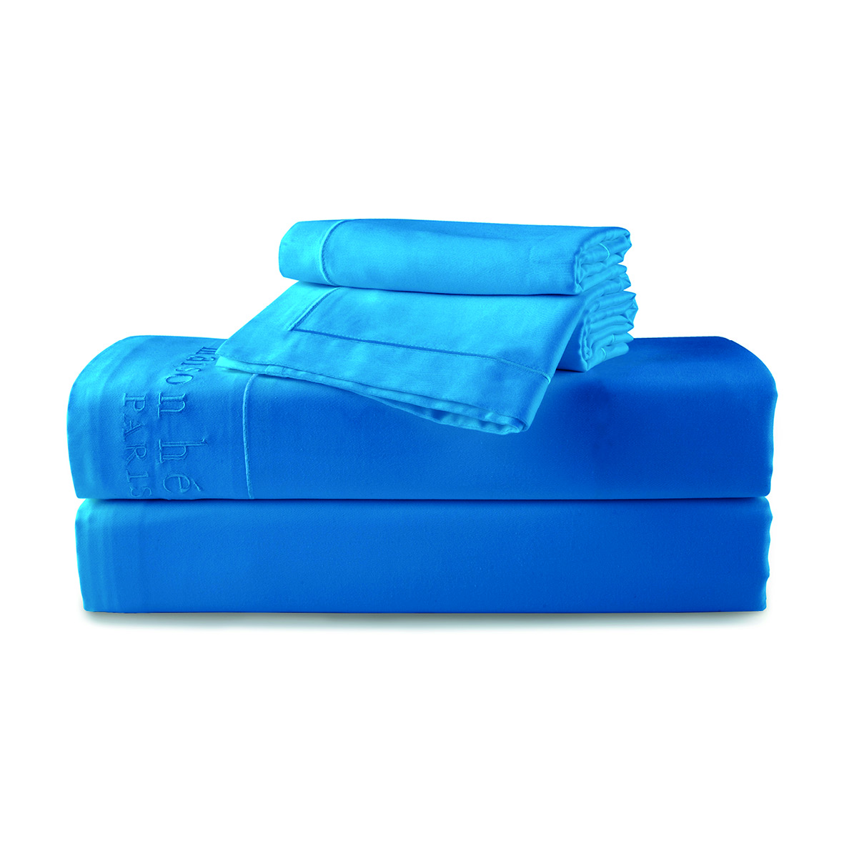 Ensemble de draps satin de coton Uni 1 baratta – Image 8