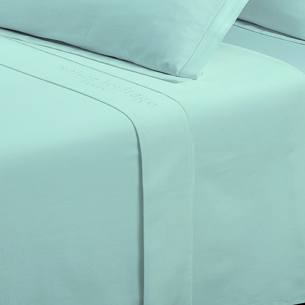 Drap plat satin de coton Uni 1 baratta – Image 11