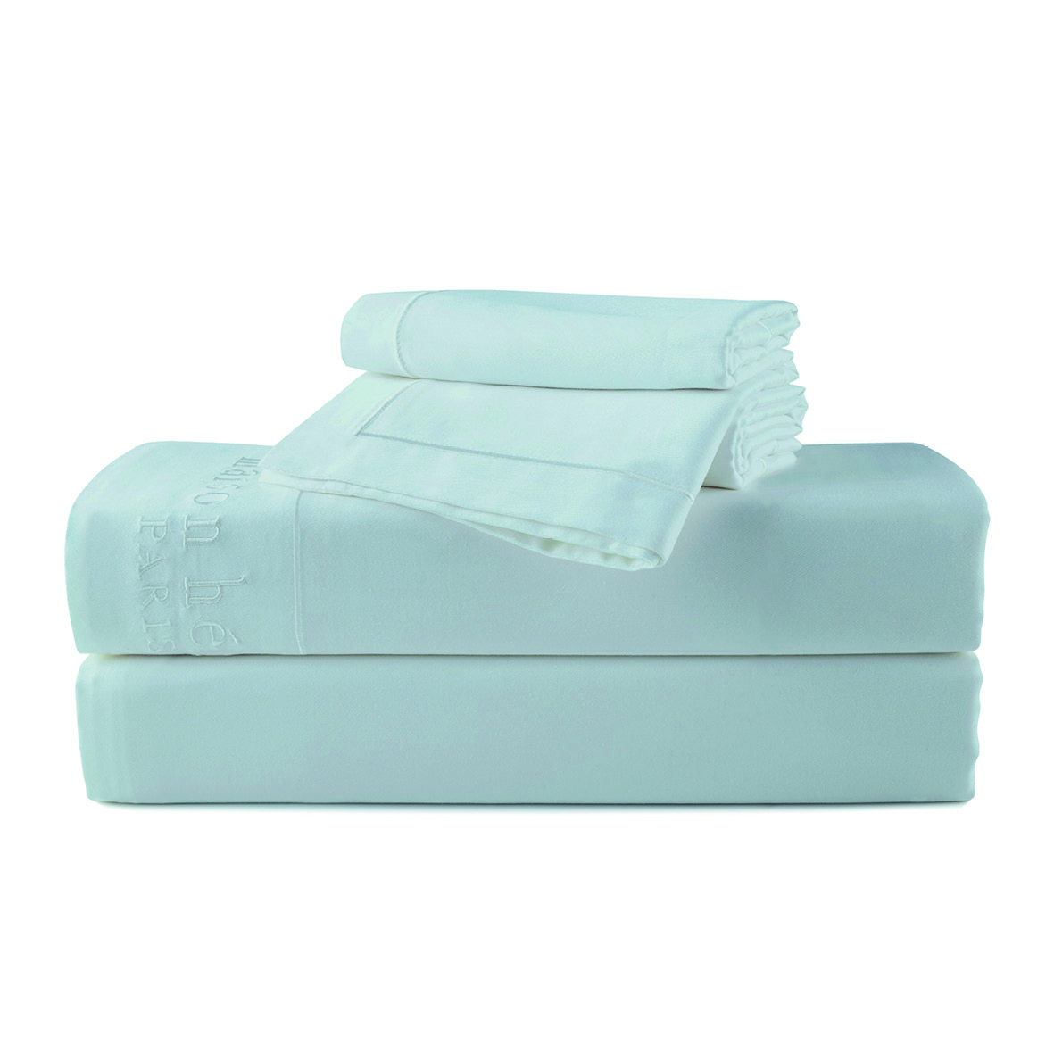 Ensemble de draps satin de coton Uni 1 baratta – Image 12