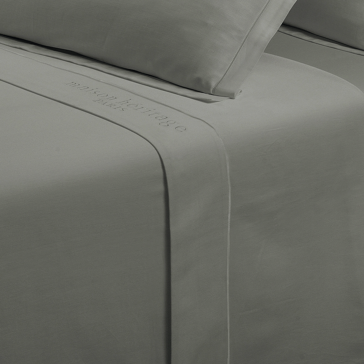 Drap plat satin de coton Uni 1 baratta – Image 19