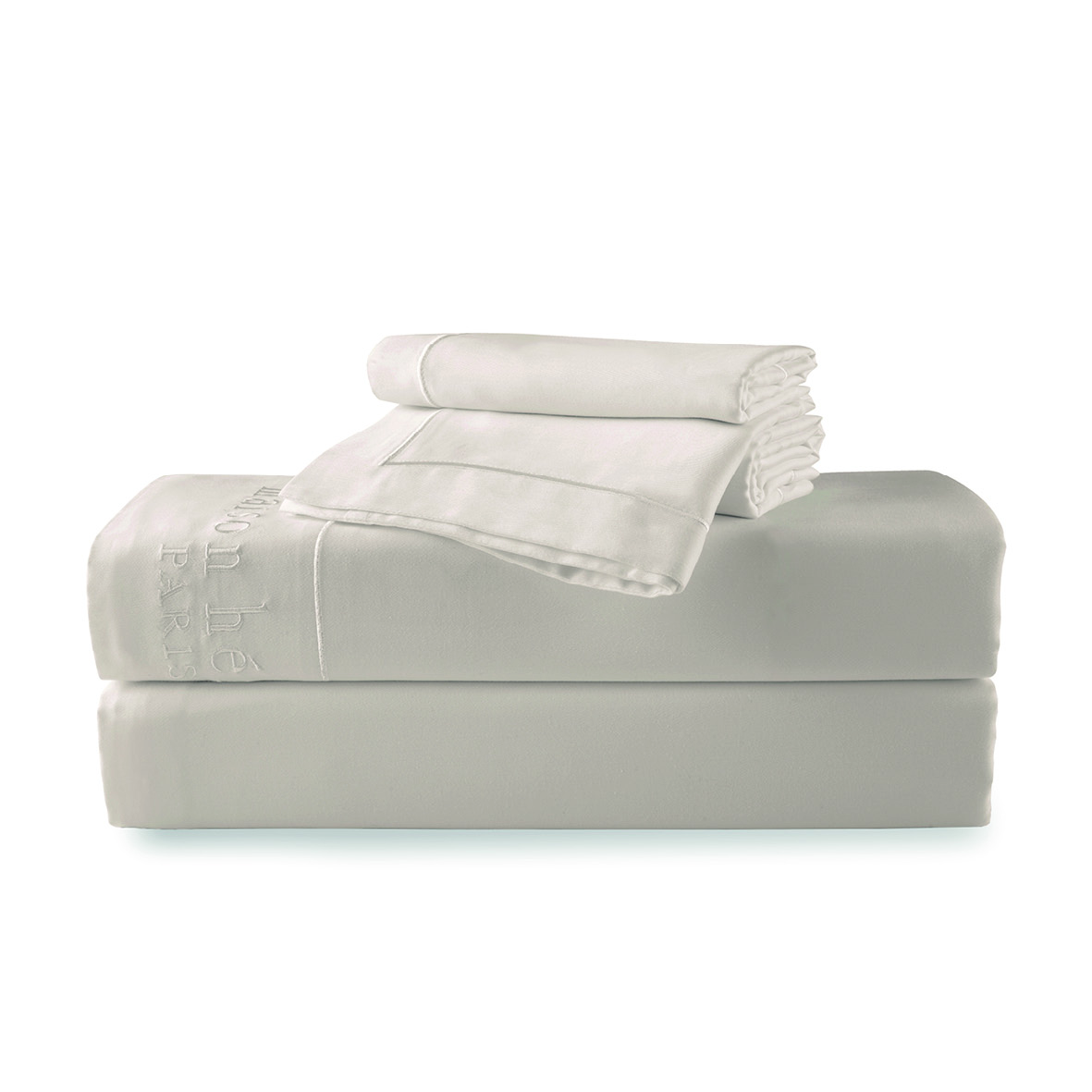 Ensemble de draps satin de coton Uni 1 baratta