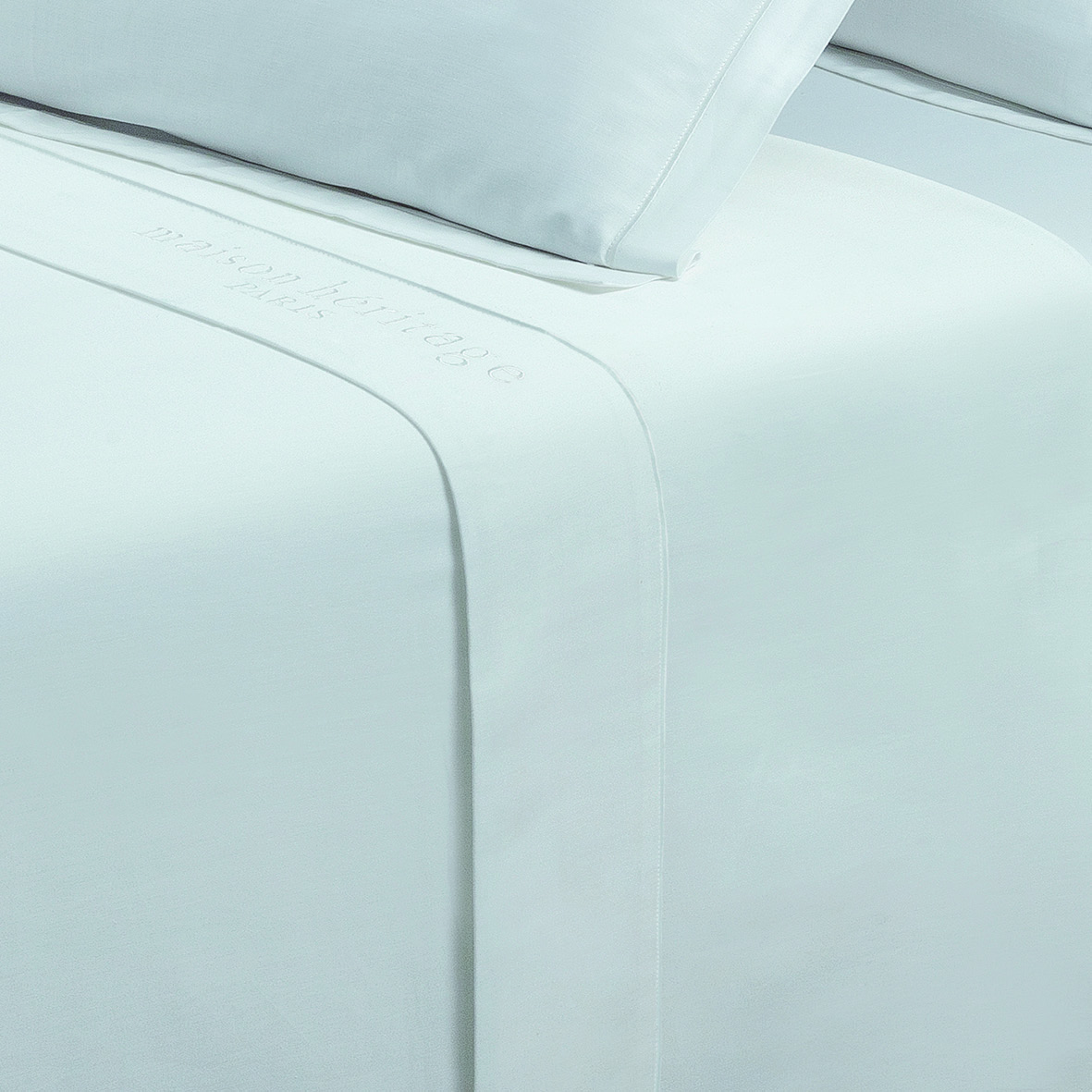 Drap plat satin de coton Uni 1 baratta – Image 23