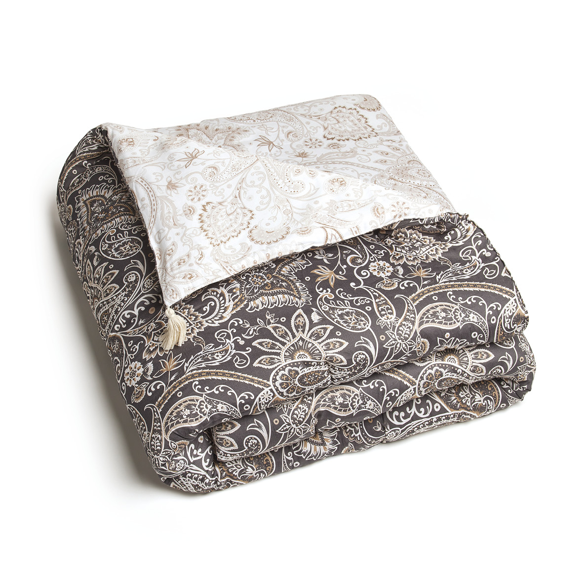 Édredon avec glands Indienne