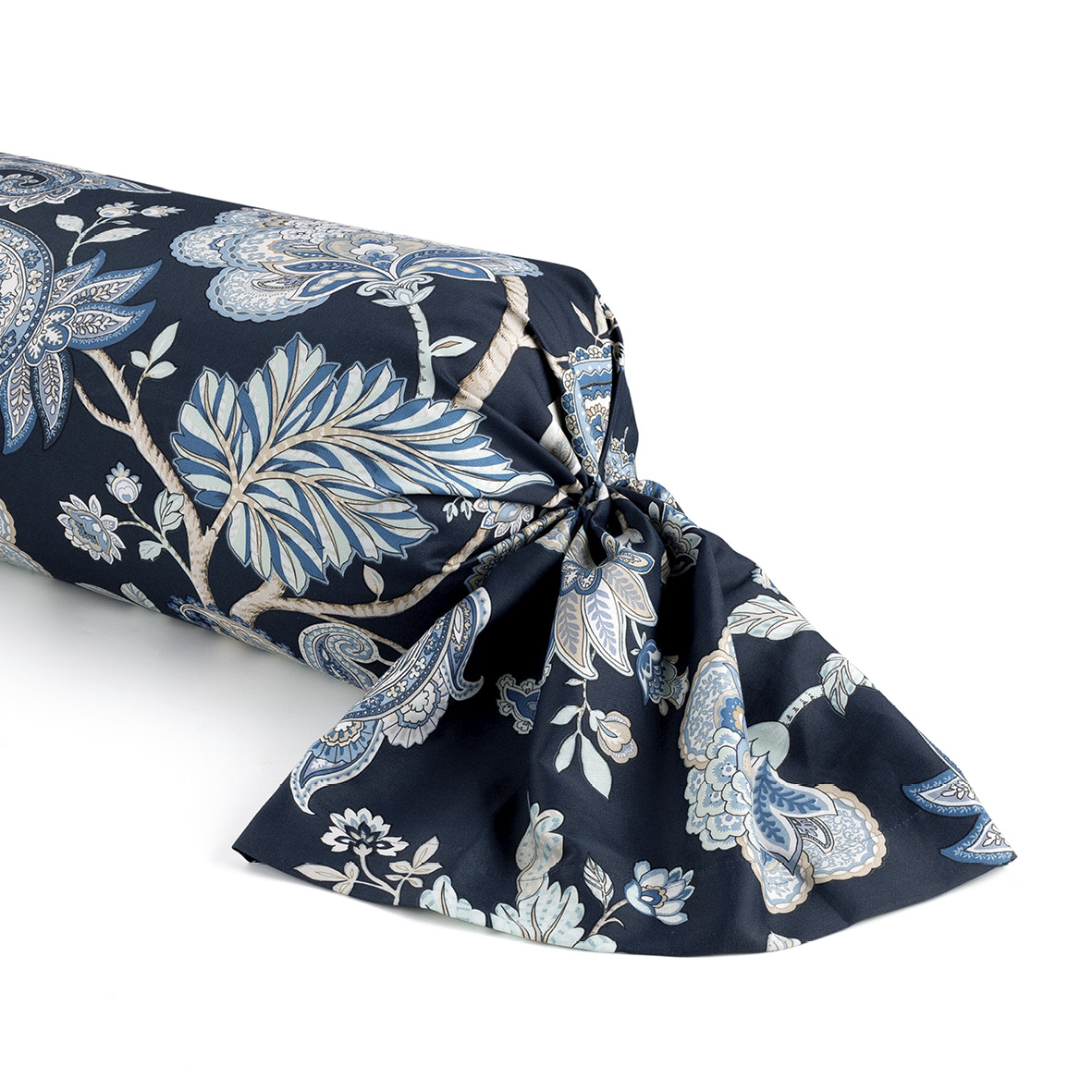 Taie de traversin satin de coton Kashmir