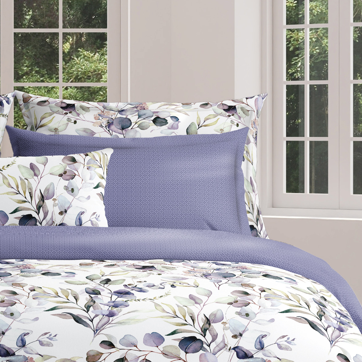 Drap plat satin de coton Mila fleurs – Image 6