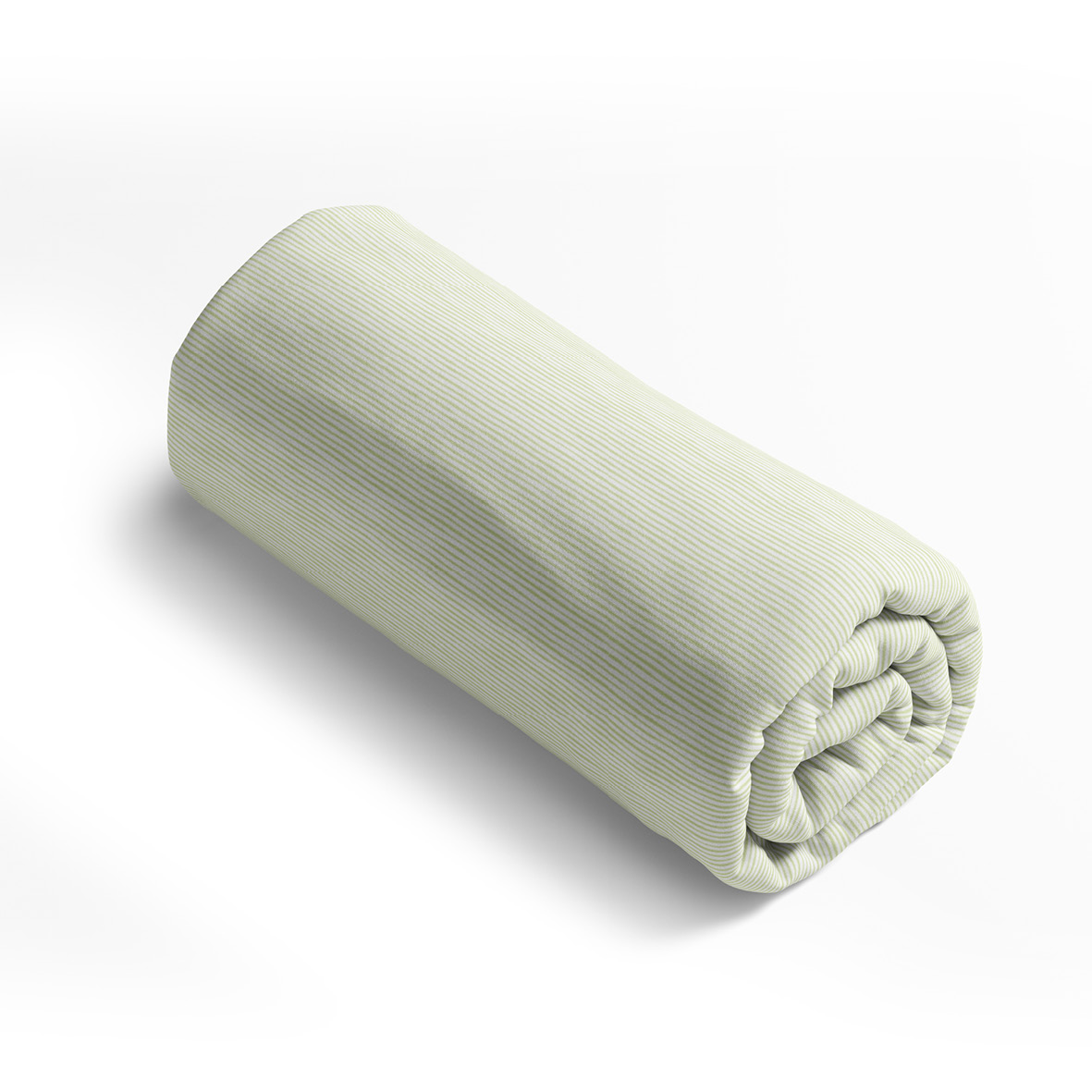 Drap-housse satin de coton Traits peints