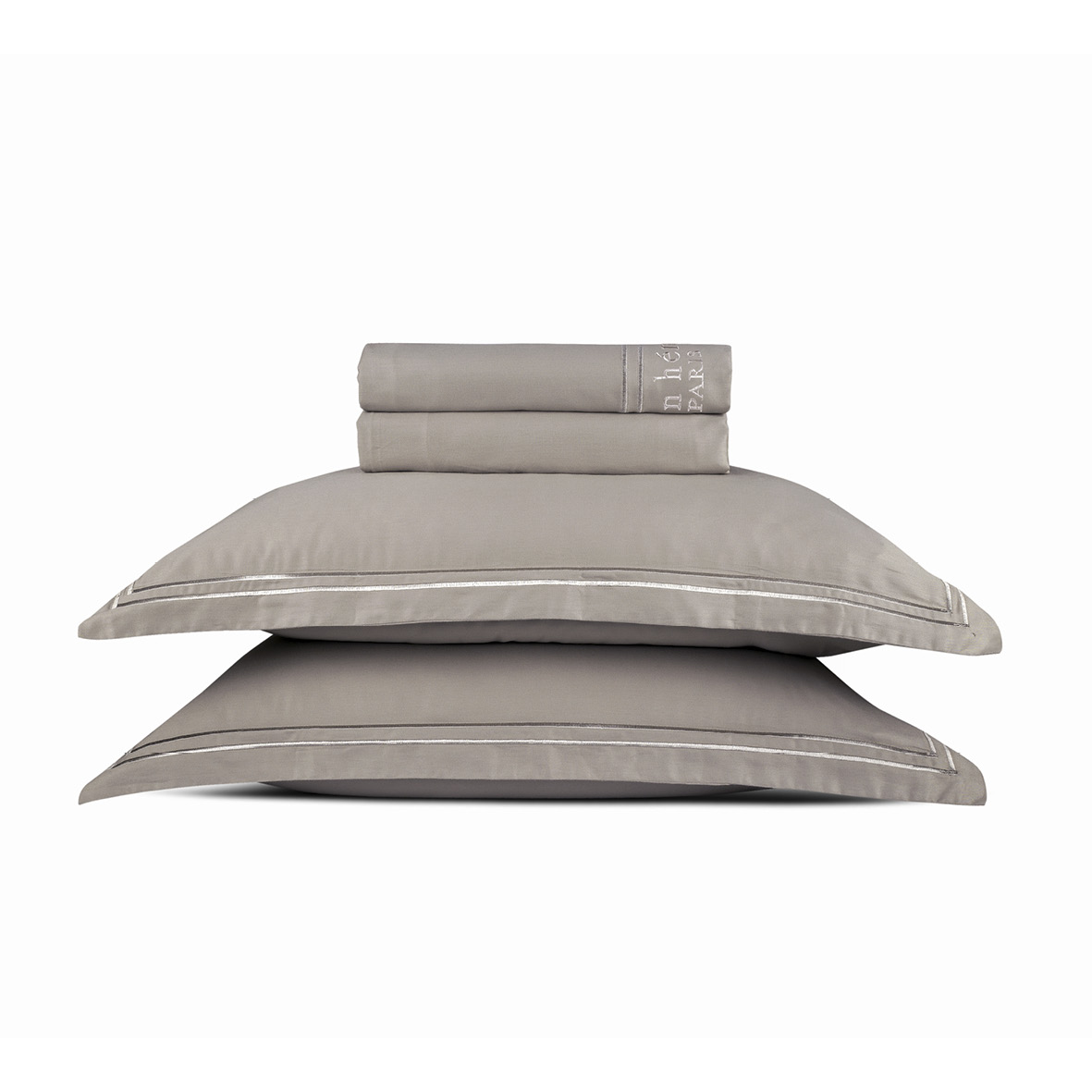 Ensemble de draps satin de coton Paris – Image 3