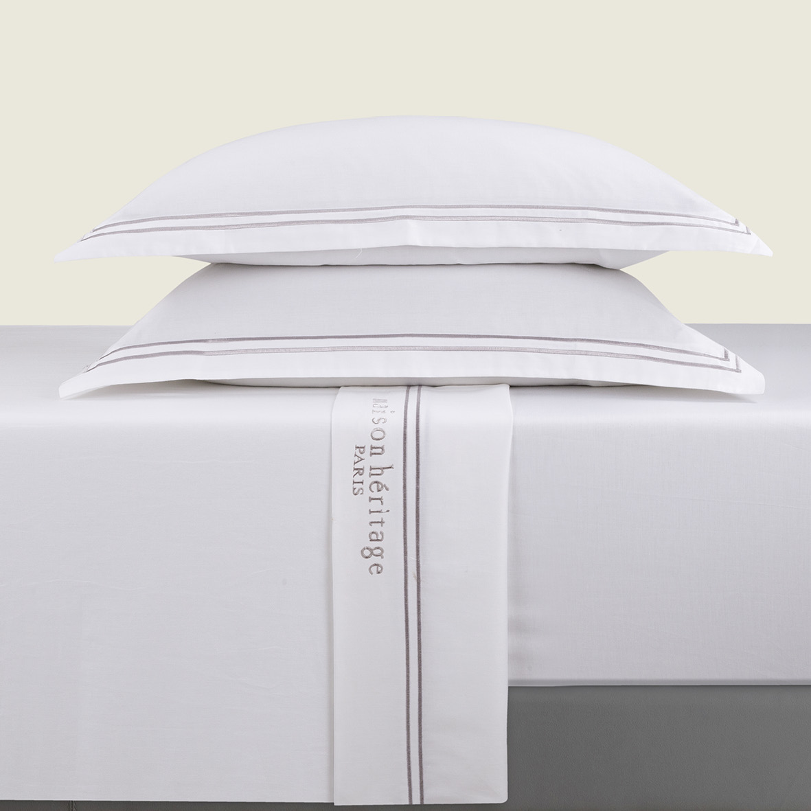 Ensemble de draps satin de coton Paris – Image 6