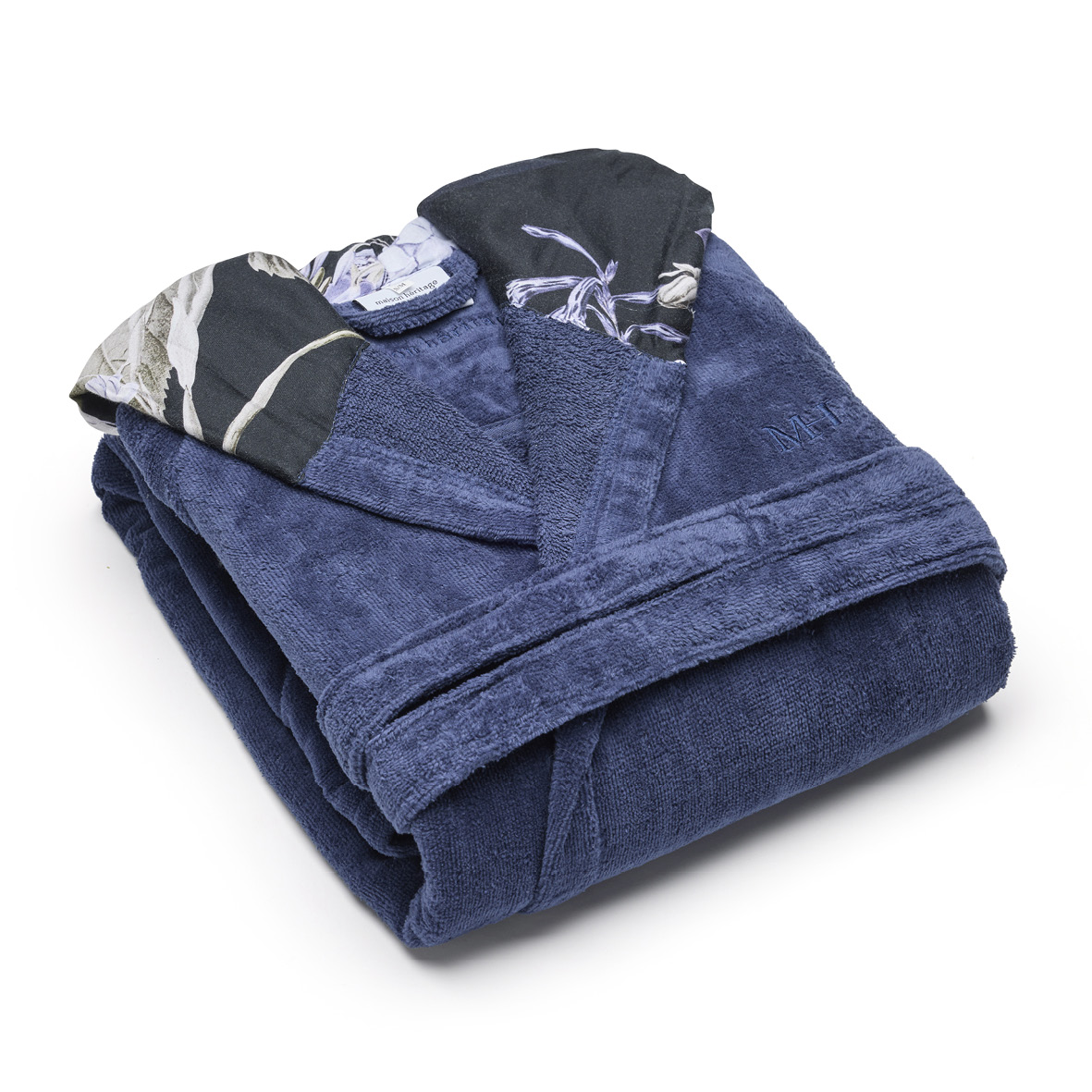 Peignoir avec capuche Hortensia – Image 4