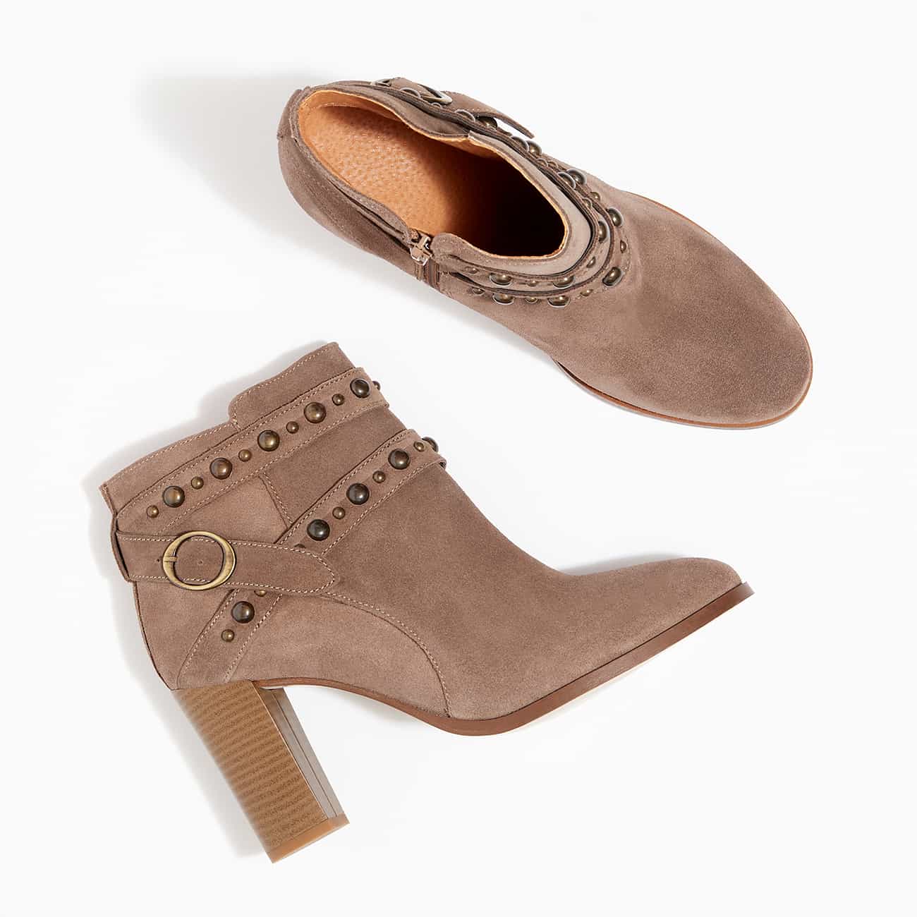 Kaia - Taupe Suede – Image 4