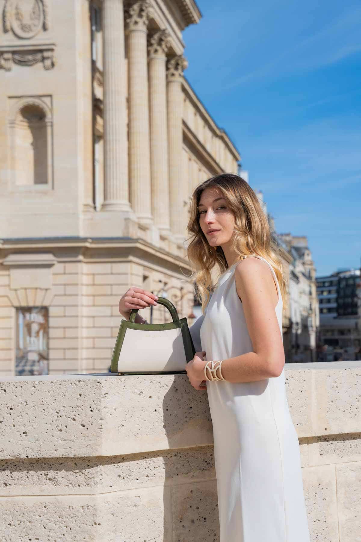 Milano Beige / Vert Bouteille