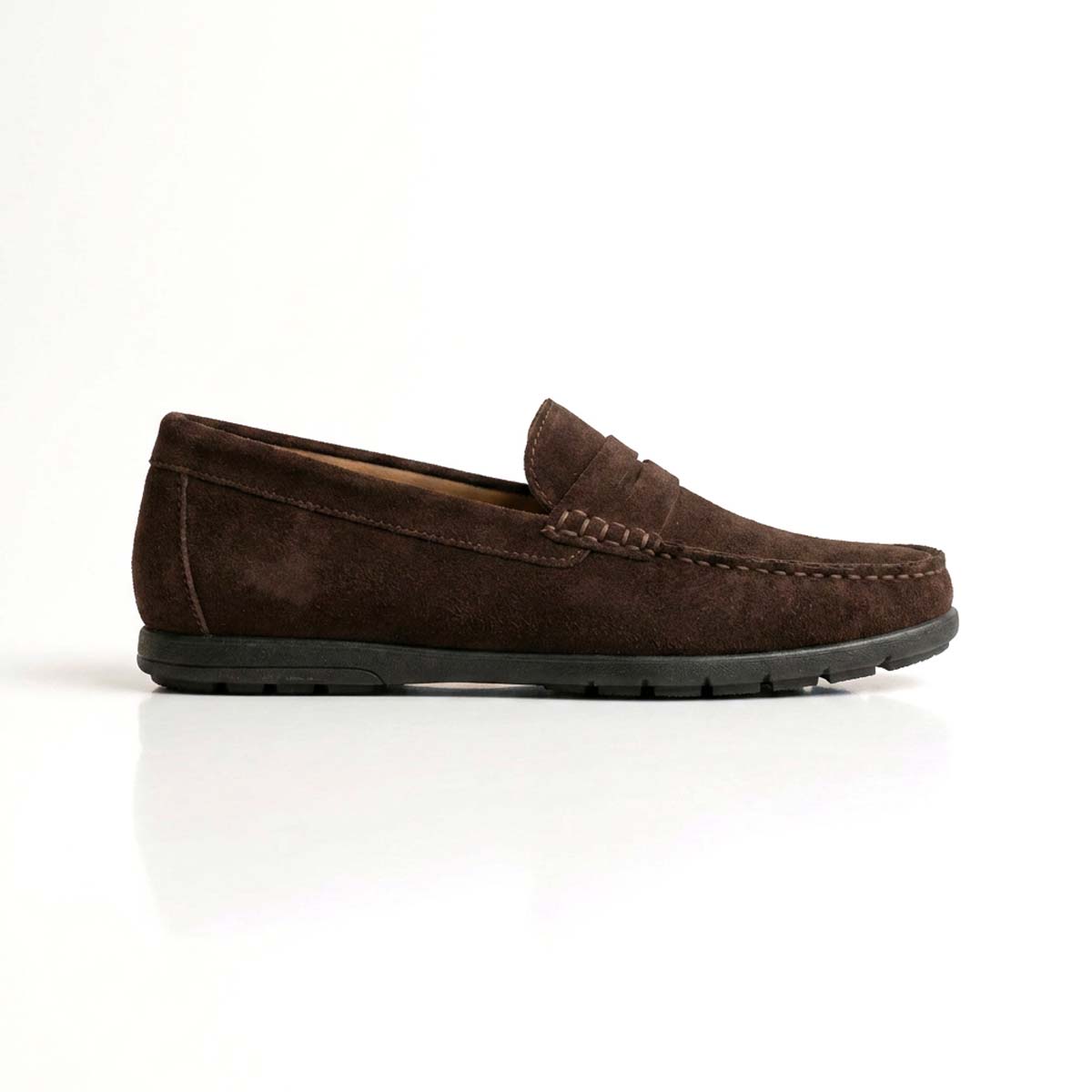 HENRY - MARRON SUEDE