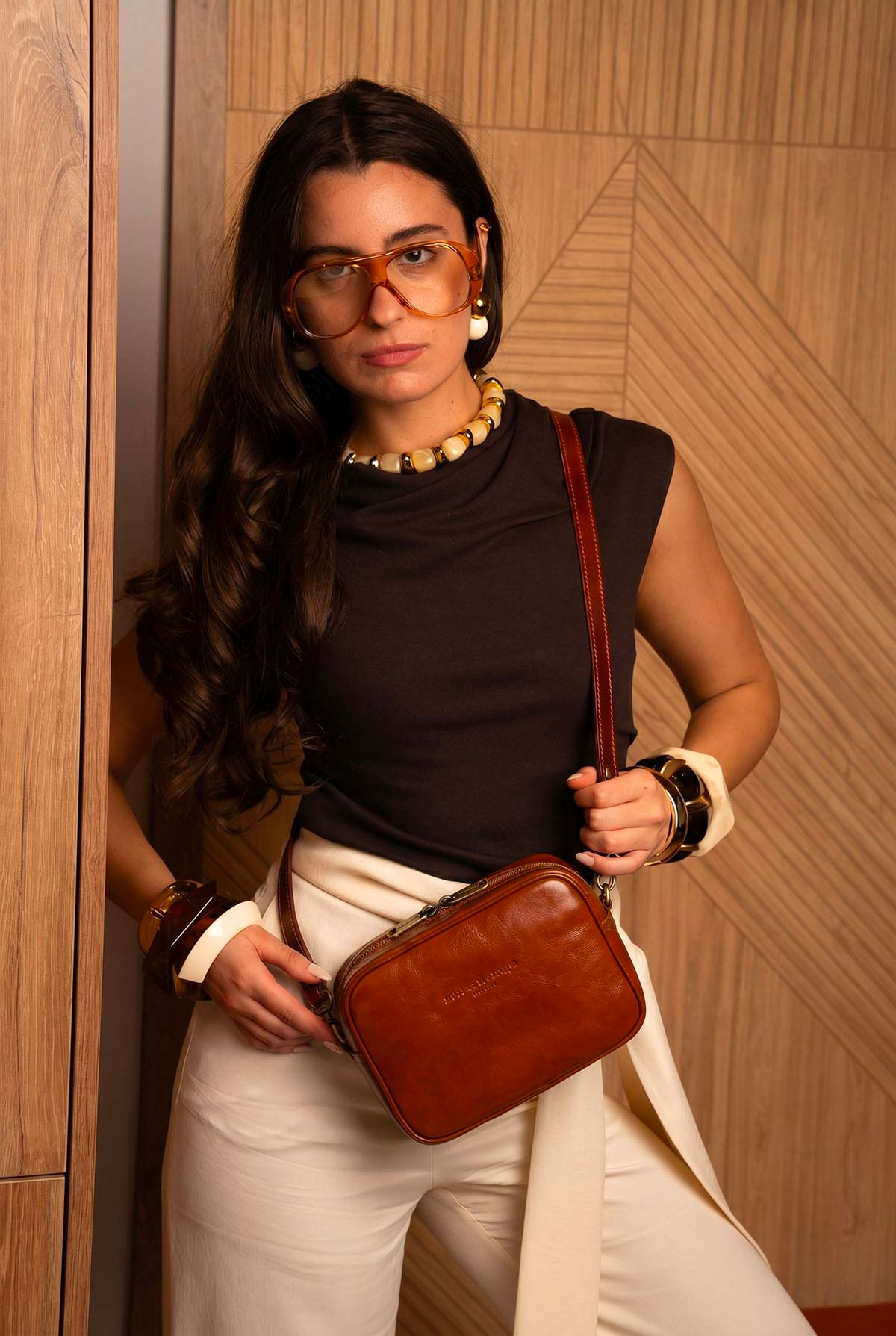 Gaby Vintage Camel